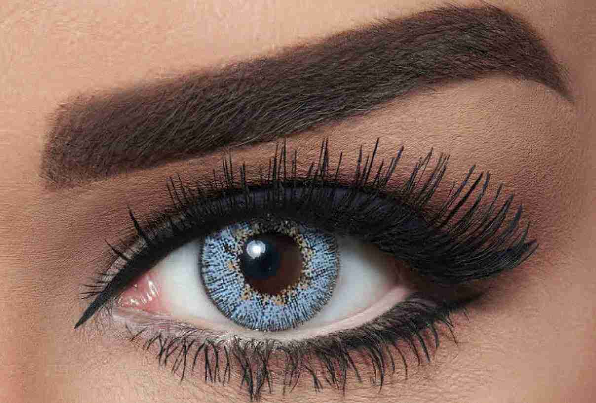 Natural Gray Blue - Bella Contact Lenses Oman